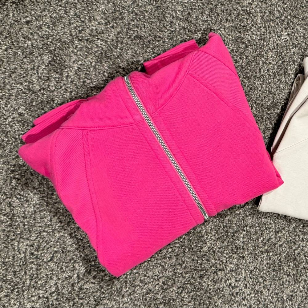 Lululemon Scuba Oversized Funnel-Neck Sonic Pink XS/S